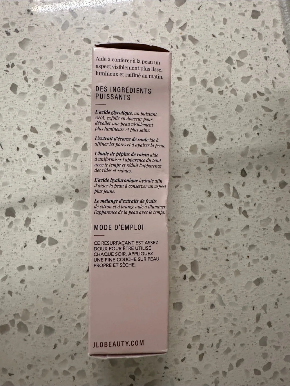 JLO Beauty That Overnite Hustle AHA BHA Resurfacer 1oz NIB